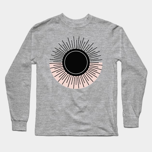 AbstractSun Long Sleeve T-Shirt by Designs by Katie Leigh